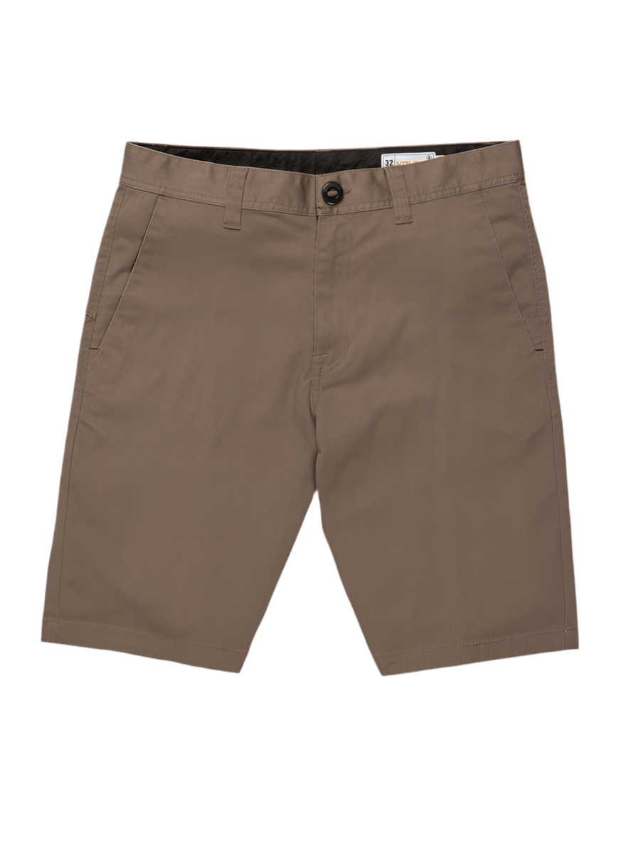 Volcom 'Frickin' Chino Shorts - Mushroom