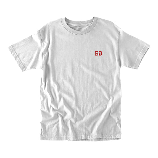 Red Dragon 'RDV2' Tee - White