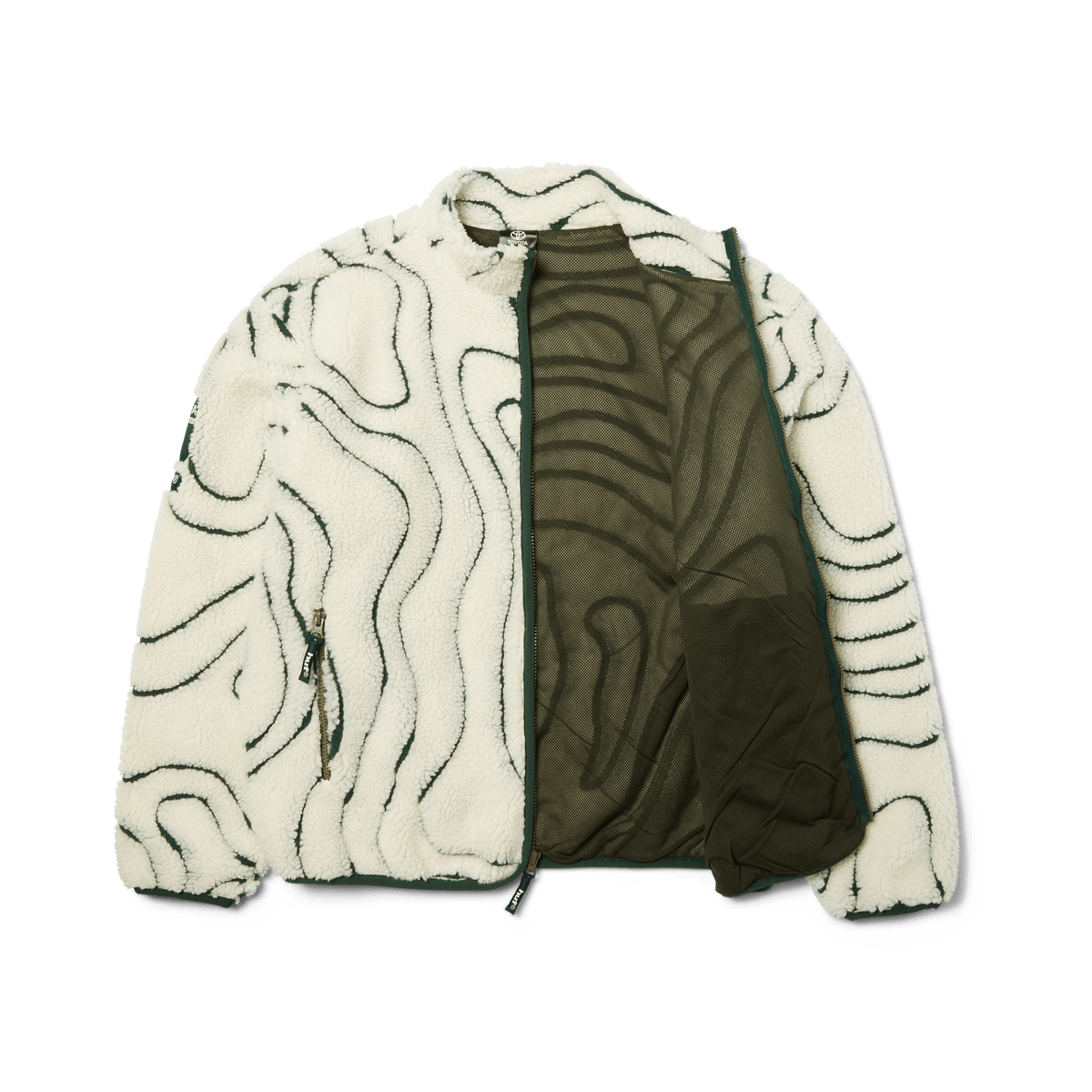 HUF x Toyota Trailhunter 'Topography' High Pile Jacket
