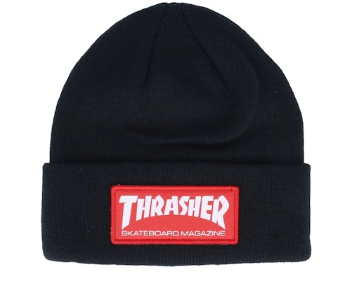 Thrasher 'Skate Mag Patch' Beanie - Black