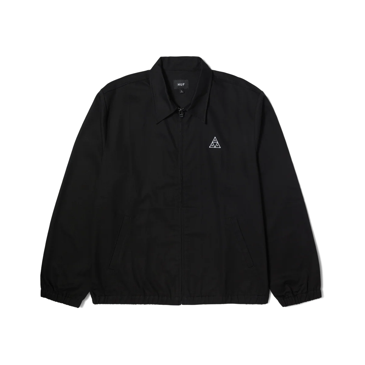 HUF ' Set Triple Triangle Shop' Coat Jacket - Black