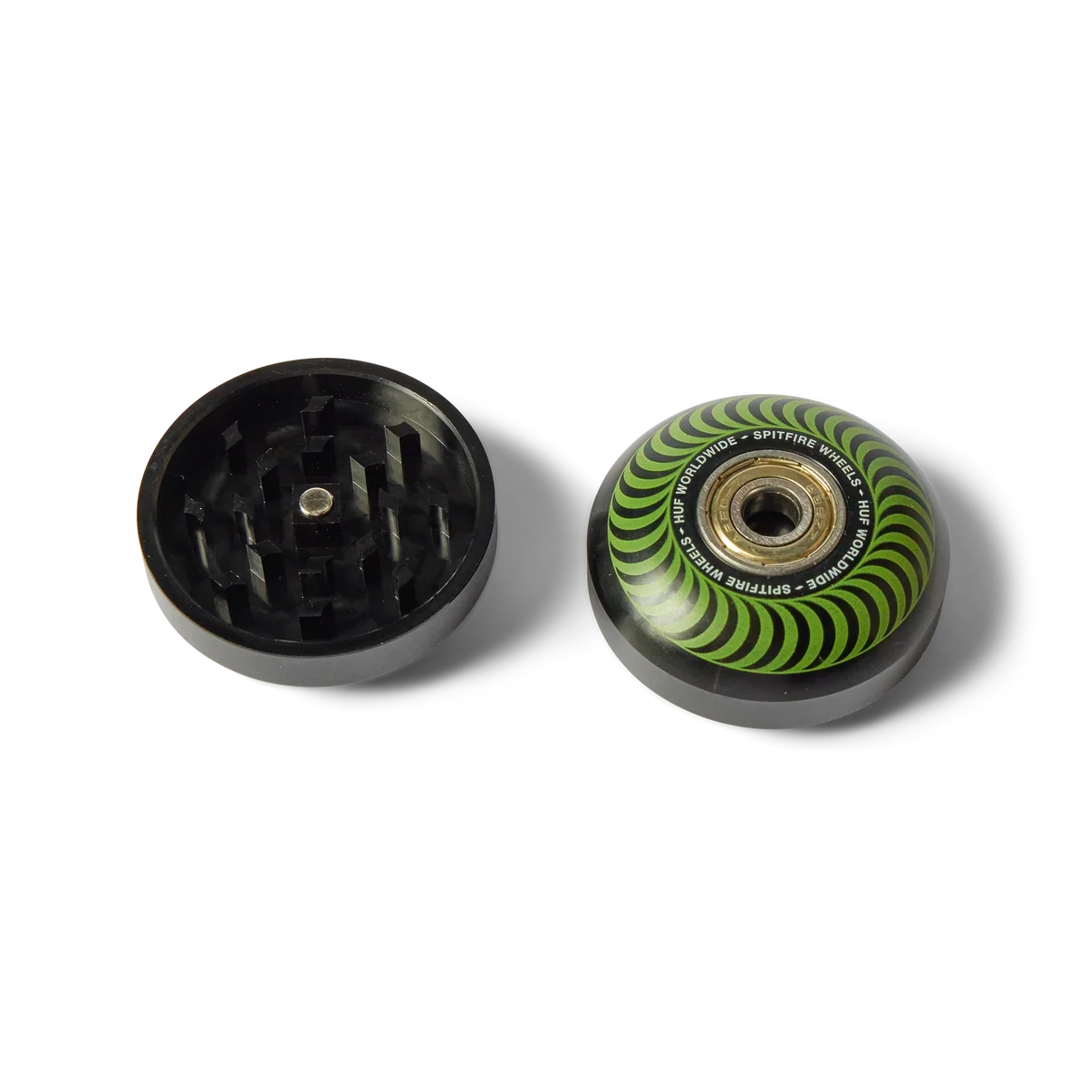 HUF x Spitfire 'Classic' Grinder - HUF Green