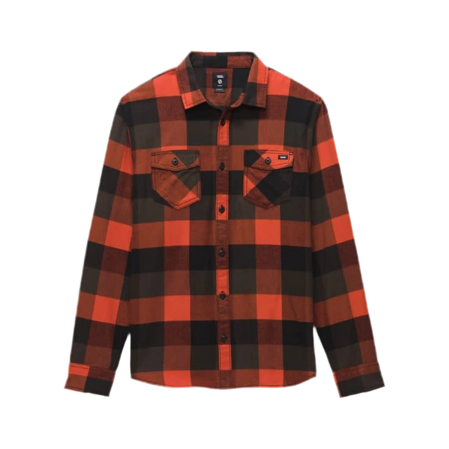 Vans 'Box' Flannel L/S Shirt - Fiesta Red