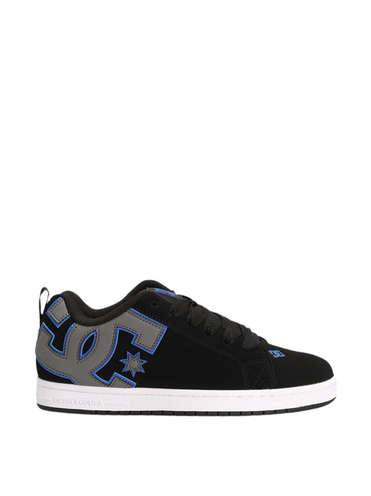 DC Shoes 'Court Graffik' Shoes - Black/Blue/Grey