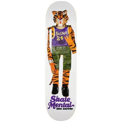 Skate Mental 'Koston Tiger' Deck - White