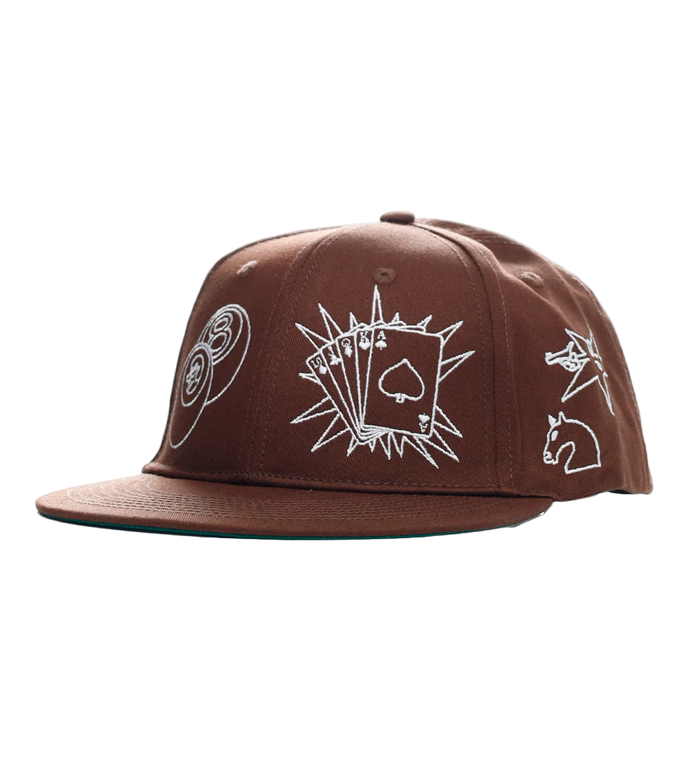 Classic Grip 'Clip Art' Cap - Brown