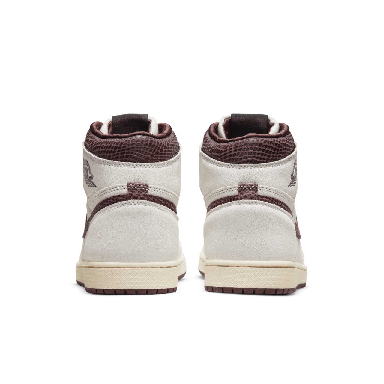 Nike x A Ma Maniére 'Air Jordan 1' Shoes - Sail/Burgundy