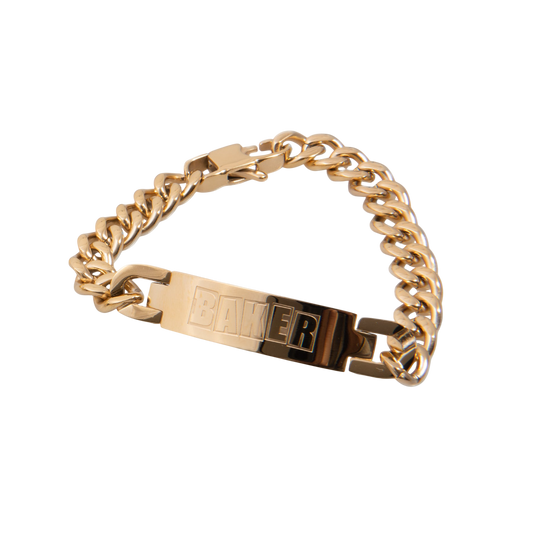 Baker 'Brand Logo' Bracelet Gold