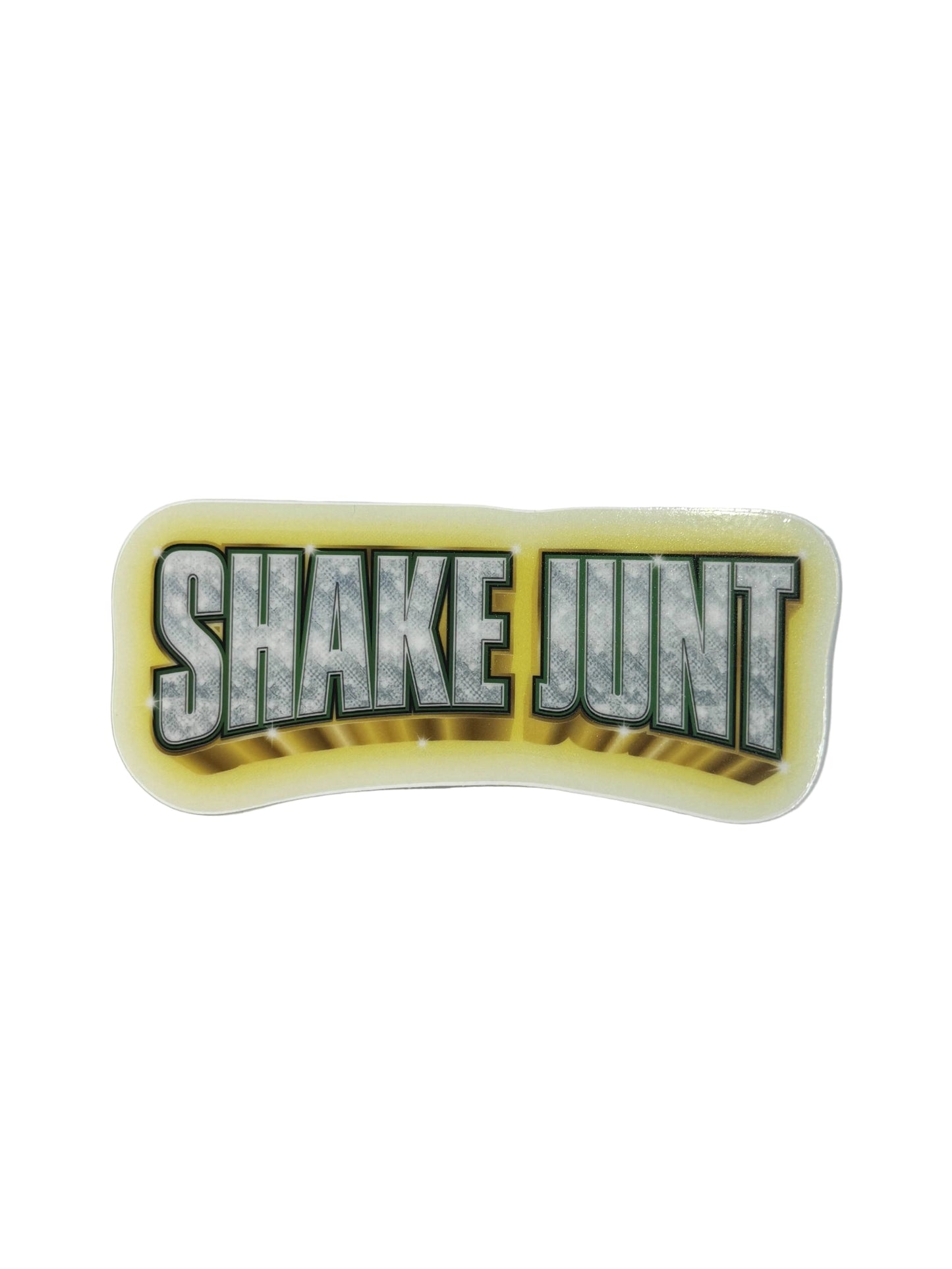 Shake Junt 'Bling Bling' Sticker - Gold