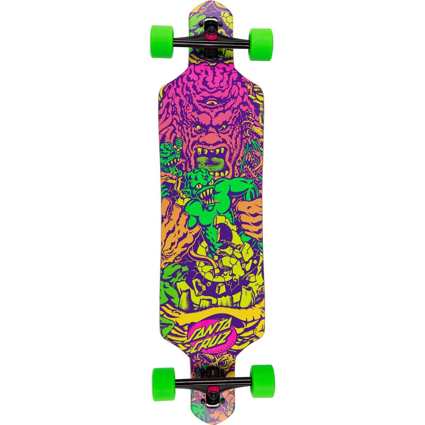 Santa Cruz 'Rob Roskopp' Complete Longboard - Multi