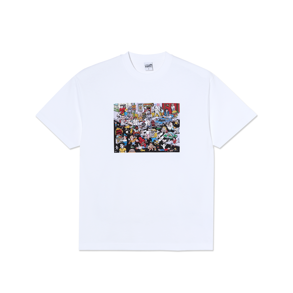 Polar Skate Co. 'Street Corner' Tee - White