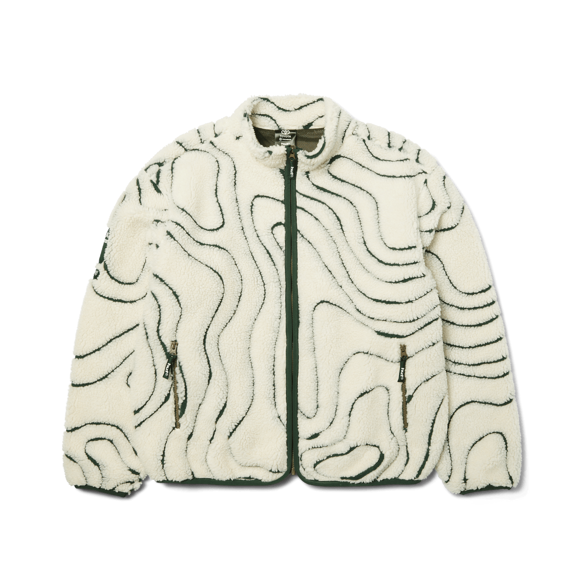HUF x Toyota Trailhunter 'Topography' High Pile Jacket