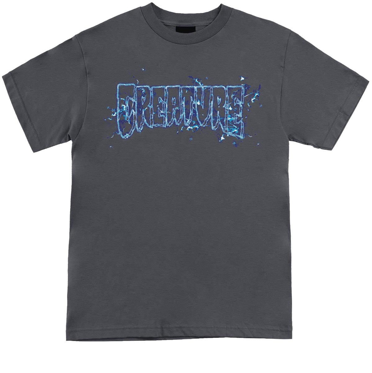 Creature 'Inferno Logo Outline' Tee - Charcoal