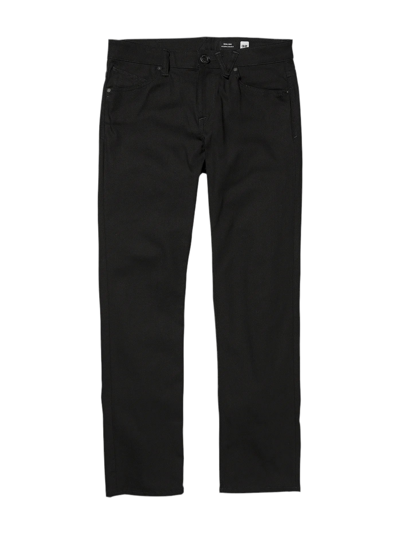Volcom 'Solver' Jeans - Blackout Black