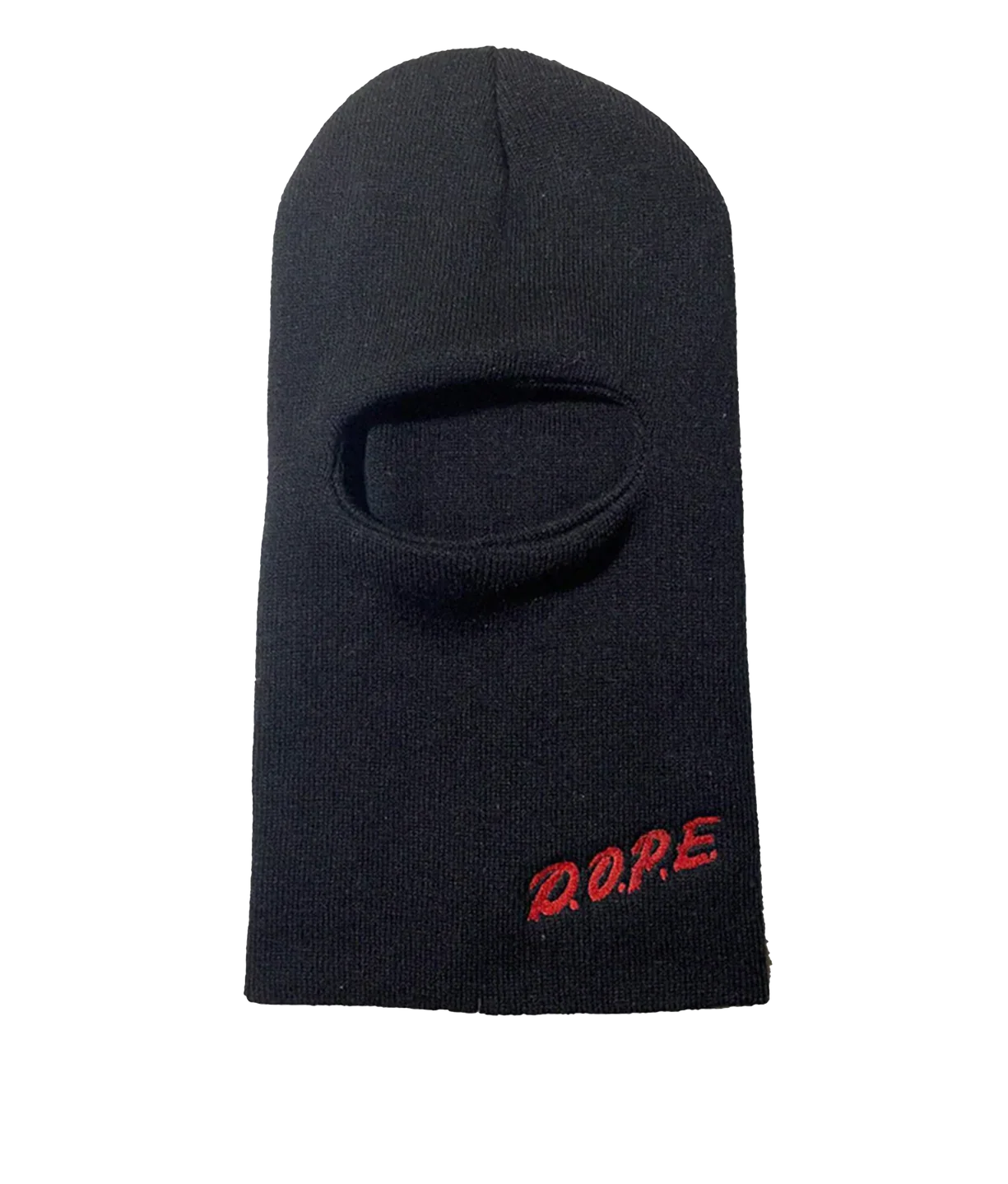 D.O.P.E. Industries 'Robber' Balaclava - Black/Red