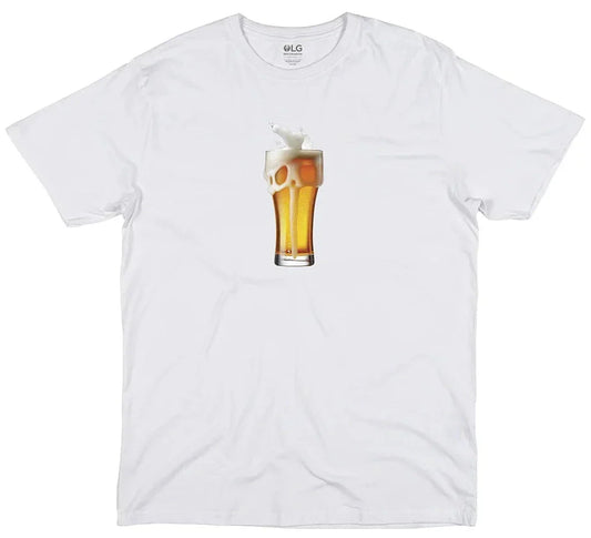 Red Dragon 'Foam Chung' Tee - White