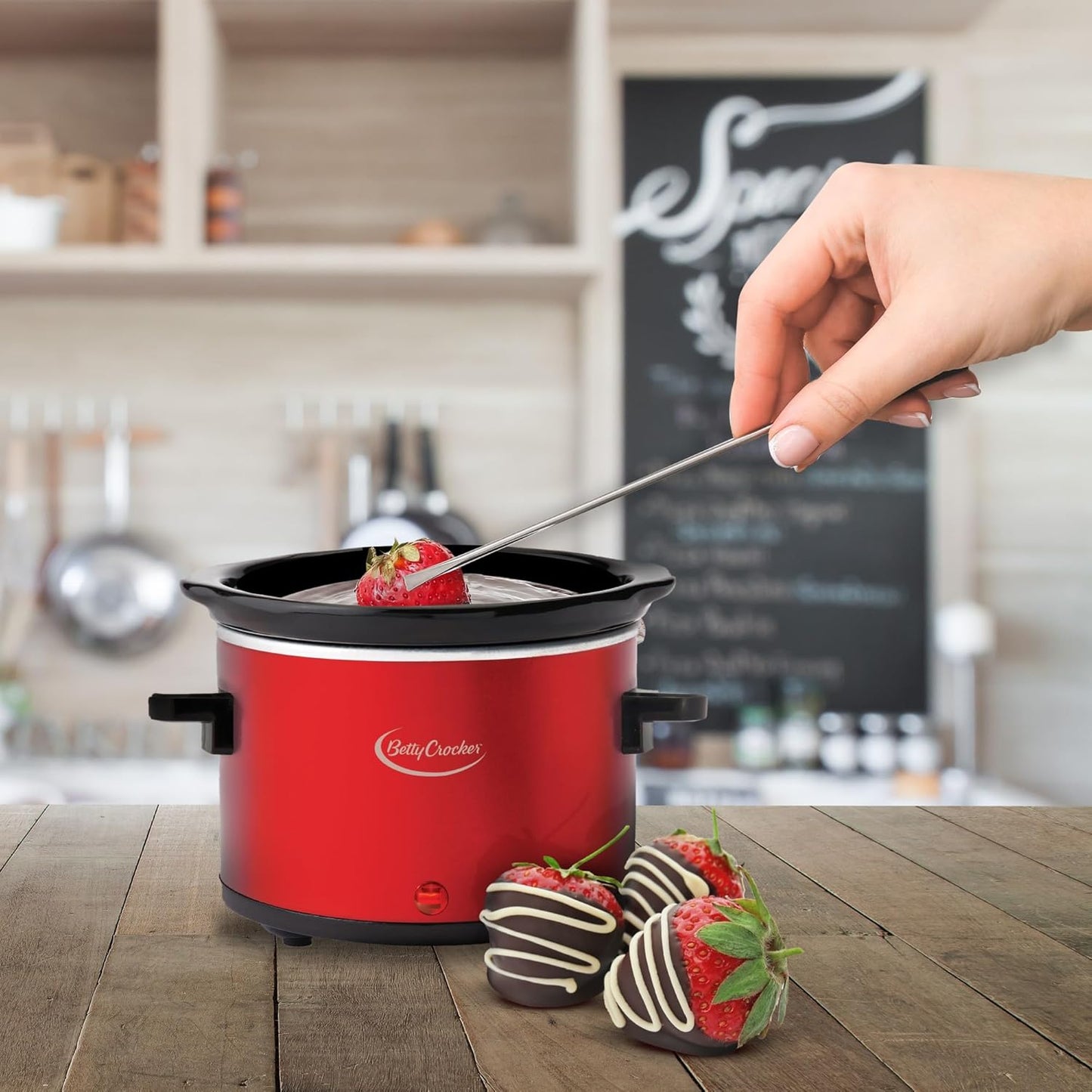 BETTY CROCKER BC-2555CRY Fondue Melting Pot Warmer and Chocolatier