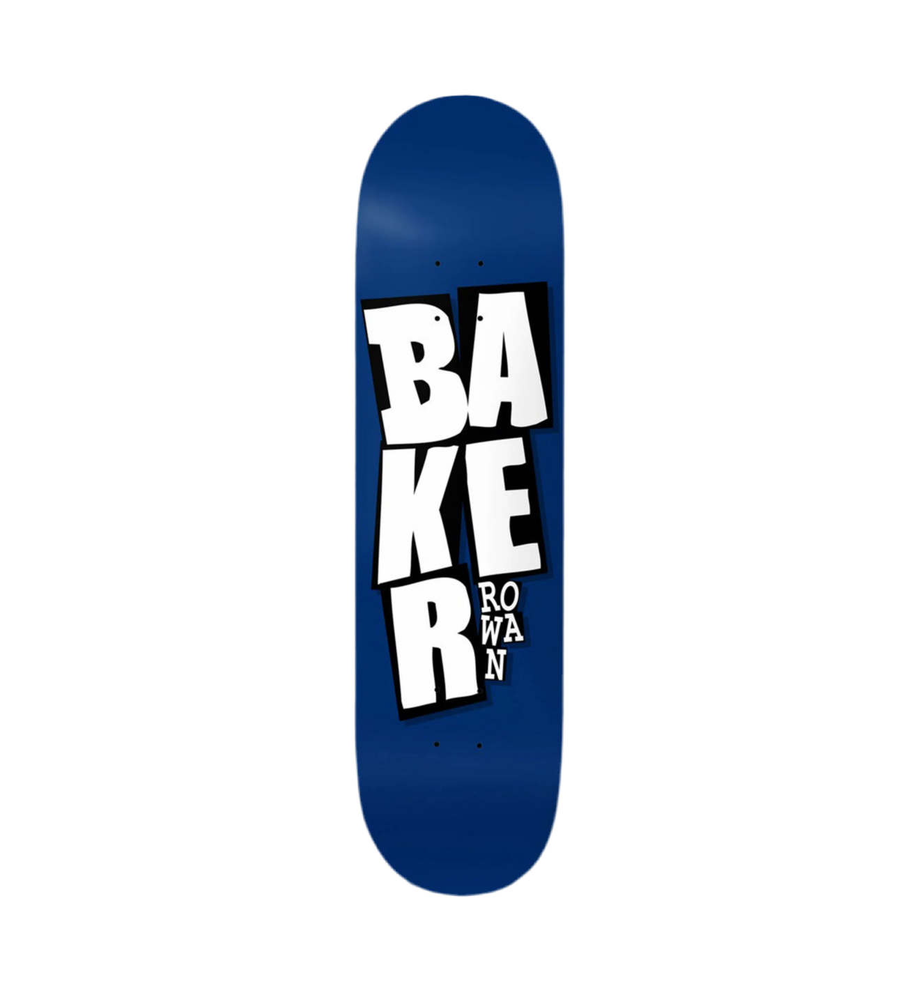 Baker x Rowan Zorilla 'B2 Stacked' Skate Deck - Navy