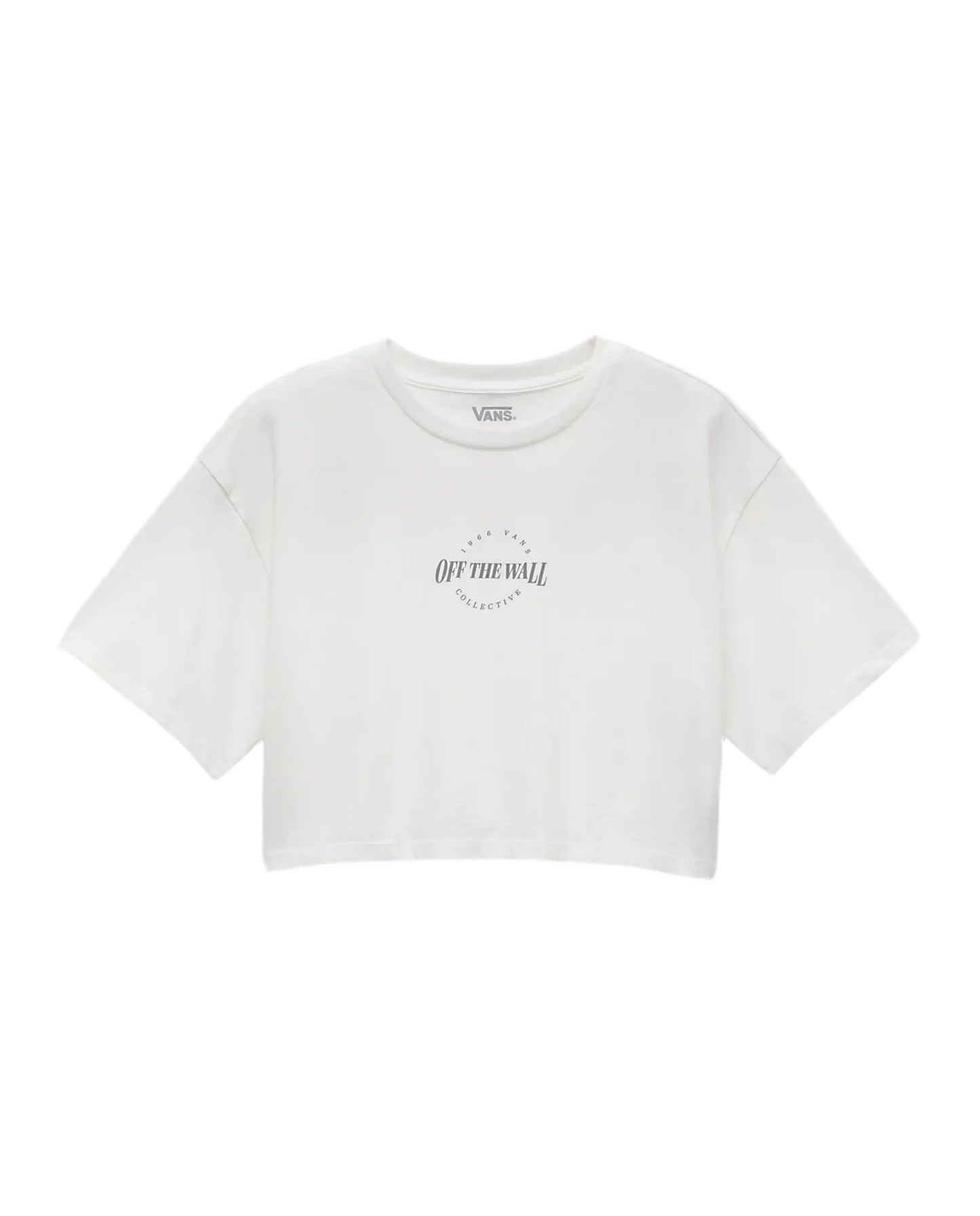Vans 'Rylen Relaxed' Cropped Tee - Marshmallow (Women’s)
