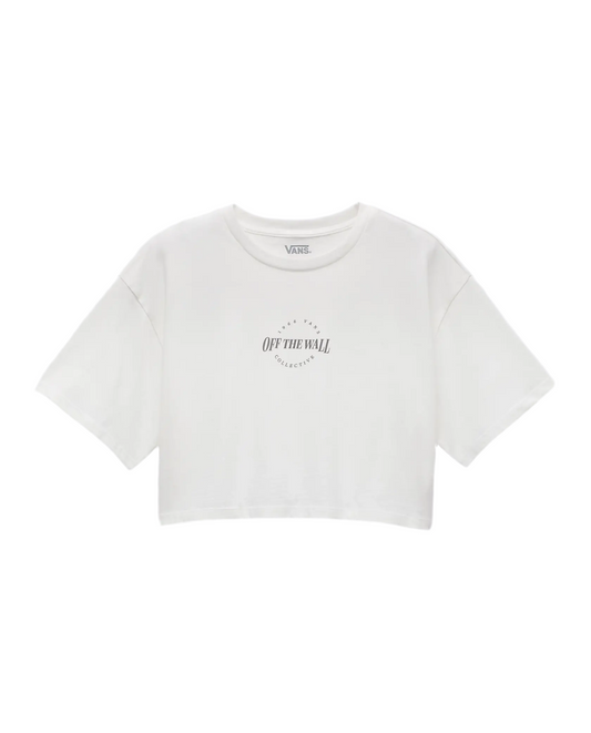 Vans 'Rylen Relaxed' Cropped Tee - Marshmallow (Women’s)