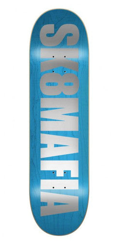 SK8MAFIA 'OG Logo Jewel' Skate Deck - Blue