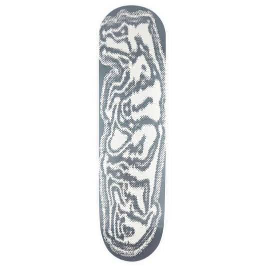 Frosted Skateboards 'Halftone Logo' Skateboard Deck - Grey