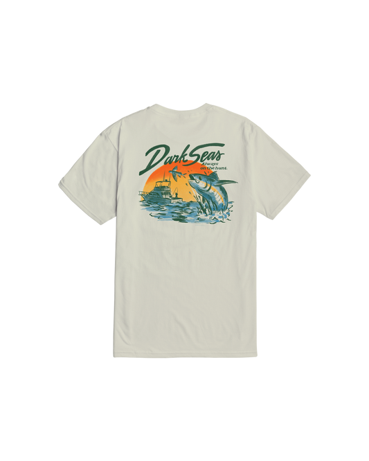 Dark Seas 'In Pursuit' Tee - Cream