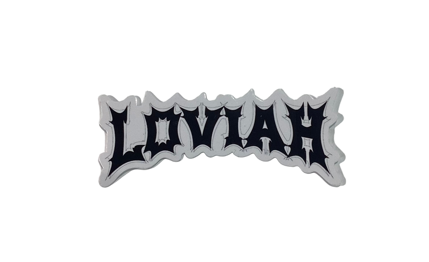 Loviah 'Spiky' Sticker - Black