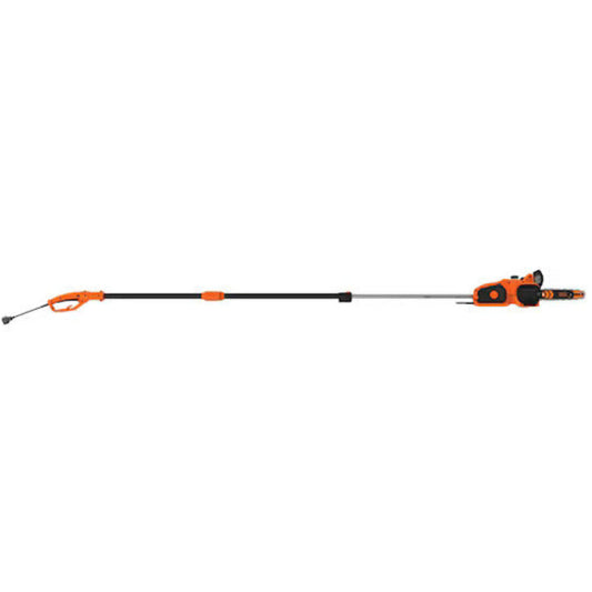 BLACK+DECKER BECSP601 10 in. 8 Amp 2-in-1 Electric Corded Pole Chainsaw
