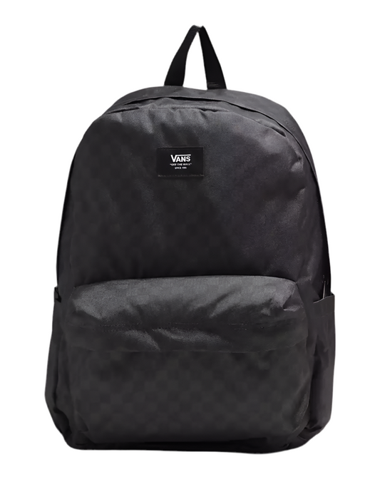 Vans 'Old Skool H20 Check' Backpack - Black/Charcoal