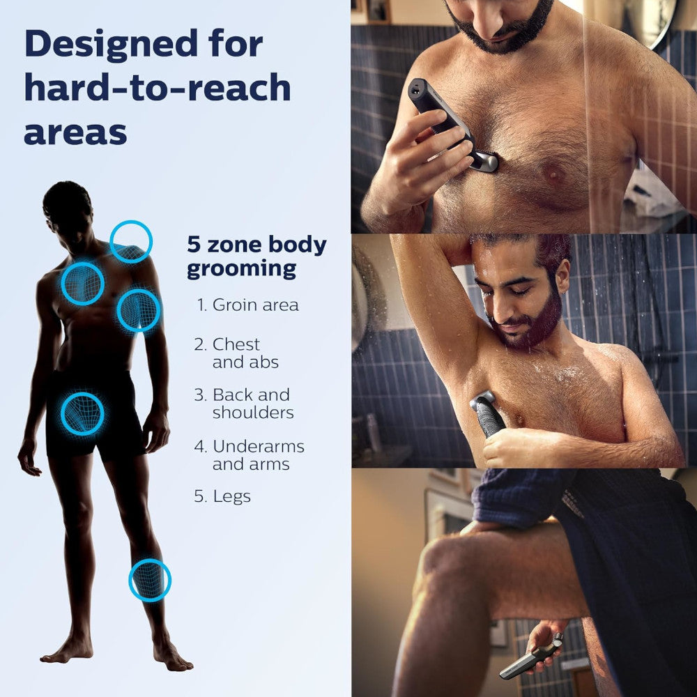 PHILIPS BG5020/15 Bodygroom Series 5000 Showerproof Groin and Body Trimmer