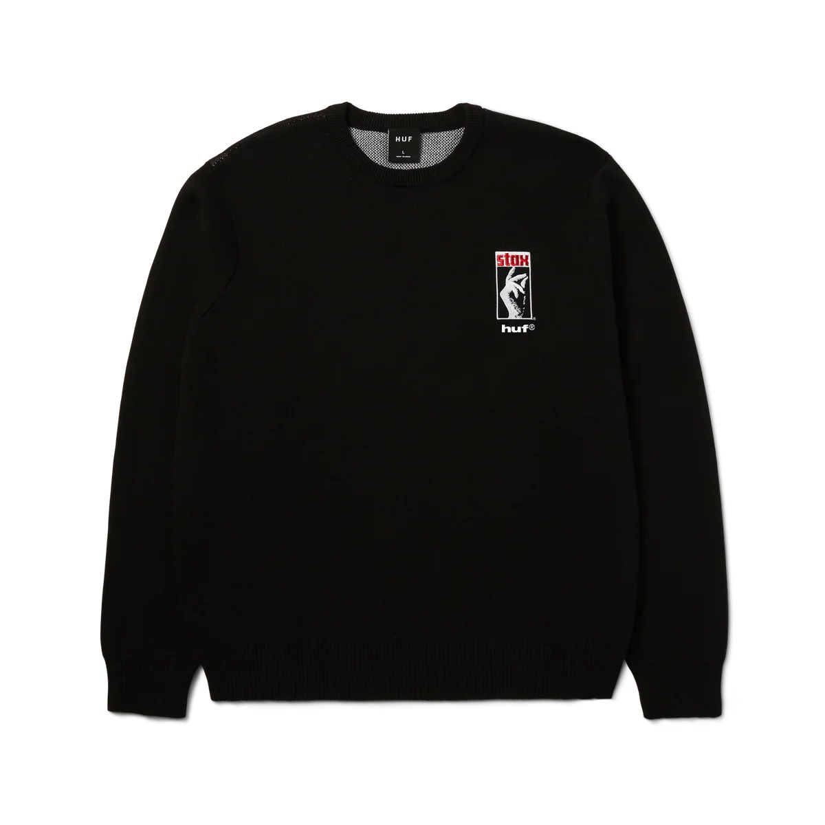 HUF 'Black Moses' Knit Sweater - Black