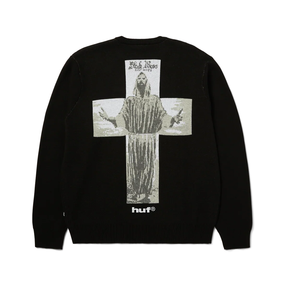 HUF 'Black Moses' Knit Sweater - Black