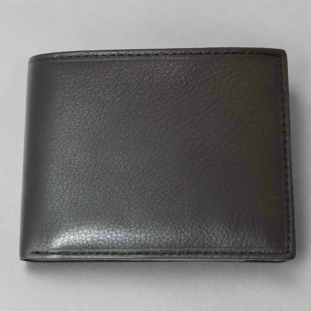 BOL Men's RFID Leather Bifold Wallet