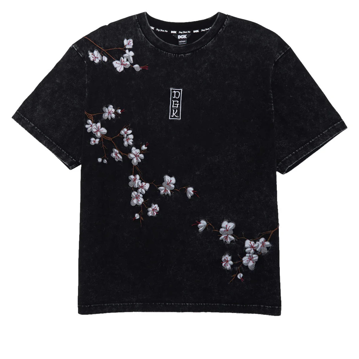 DGK 'Midnight Knit' Tee - Washed Black