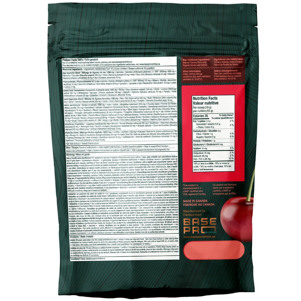 Base Pro Nutrition PRO GREENS, 30 Servings
