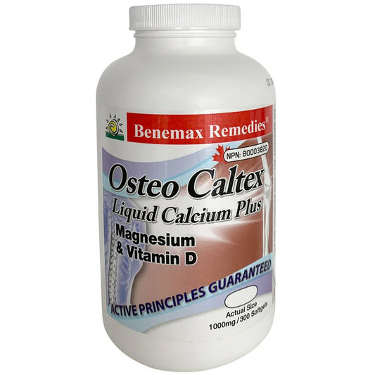 Benemax Remedies OSTEO CALTEX, 300 Softgels