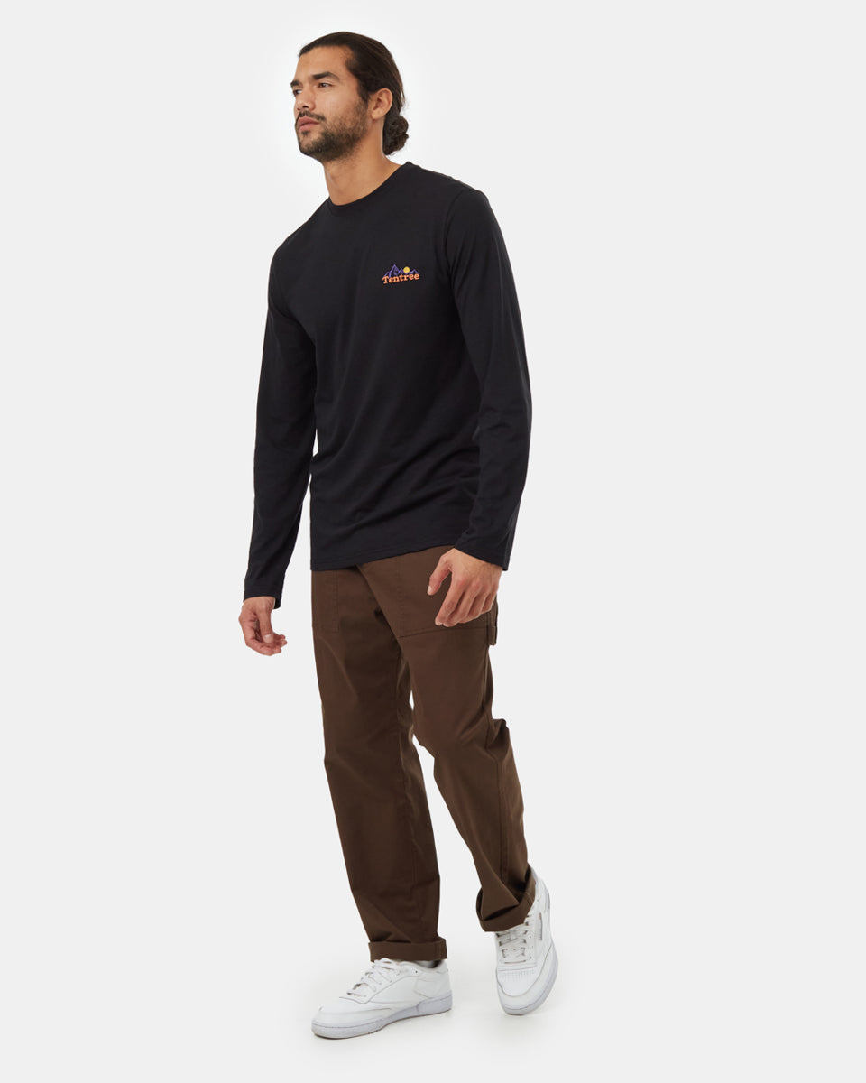 Mountain Wordmark Longsleeve