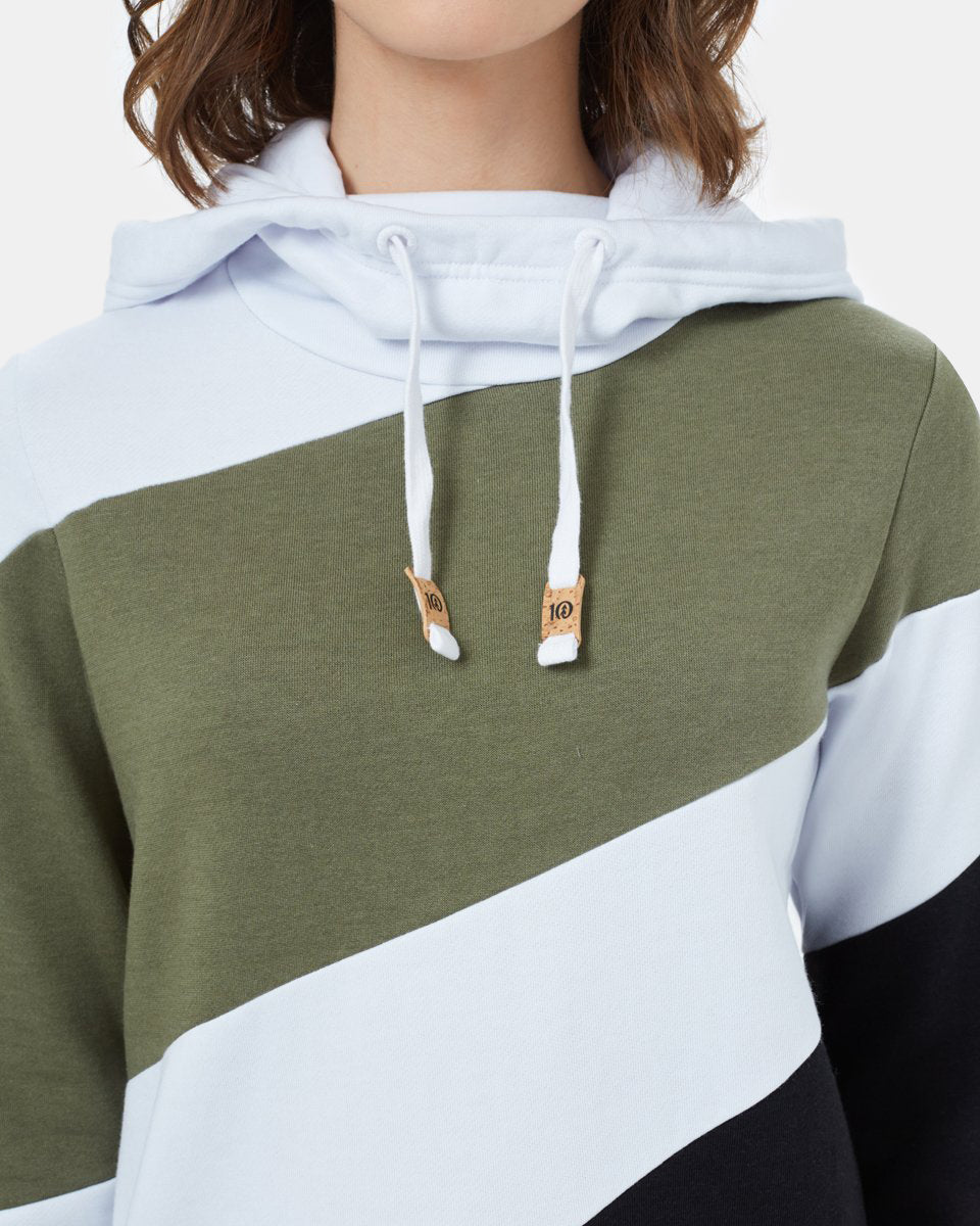 TreeFleece Angle Blocked Hoodie