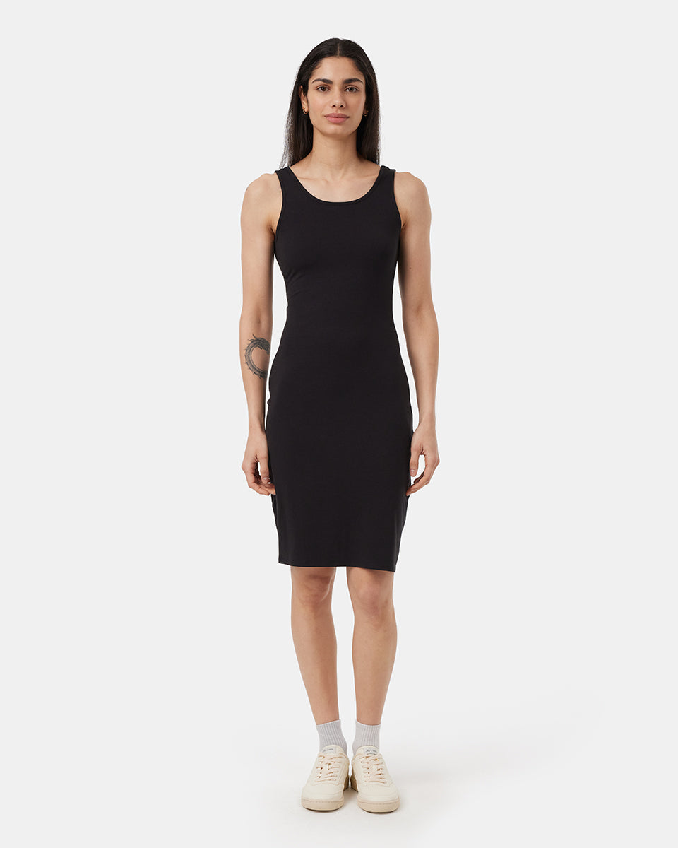 Twist Back Dress