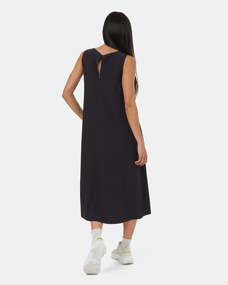 InMotion Sleeveless Midi Dress