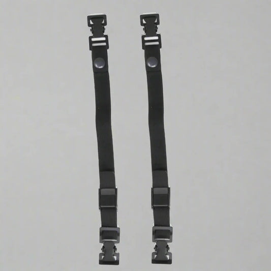 Black Snap Motorcycle Riding Pant Tie Down