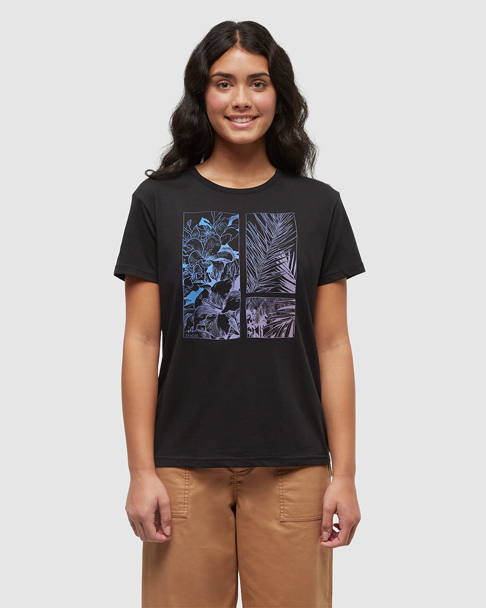Framed Haitian Bloom T-Shirt