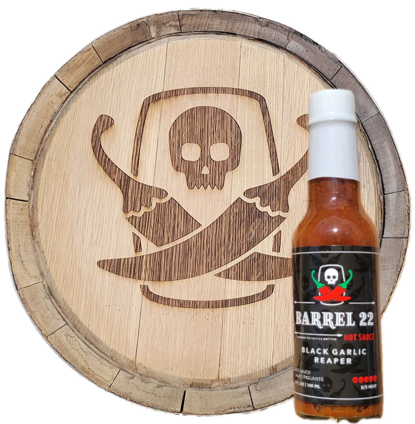 Black Garlic Reaper Hot Sauce