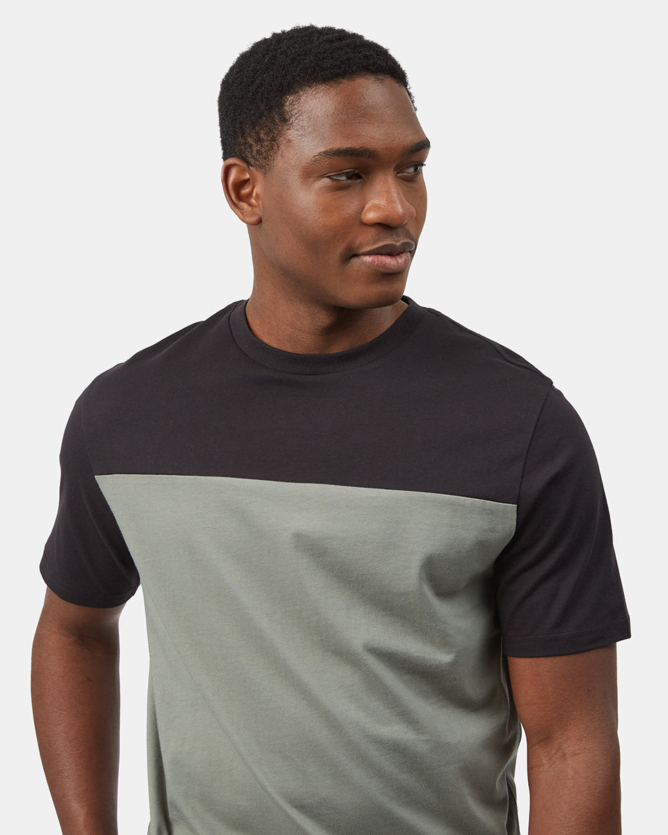 Organic Cotton Blocked Oversized T-Shirt