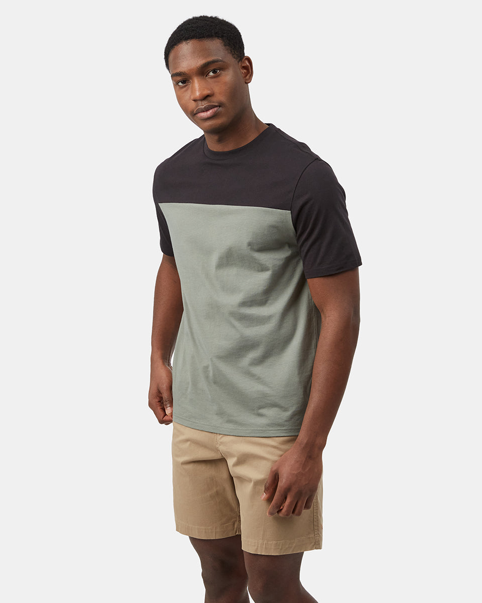 Organic Cotton Blocked Oversized T-Shirt