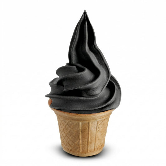 Black Hawaii Ready Base for Gelato & Soft Serve - Case of 8 x 1.45 KG bags - Rubicone Canada - Ships Free Within Canada on Orders Above CAD $199