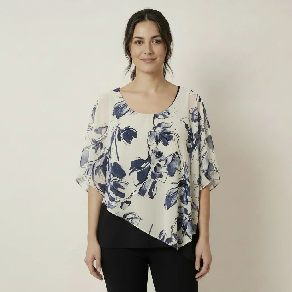 Blouse en mousseline