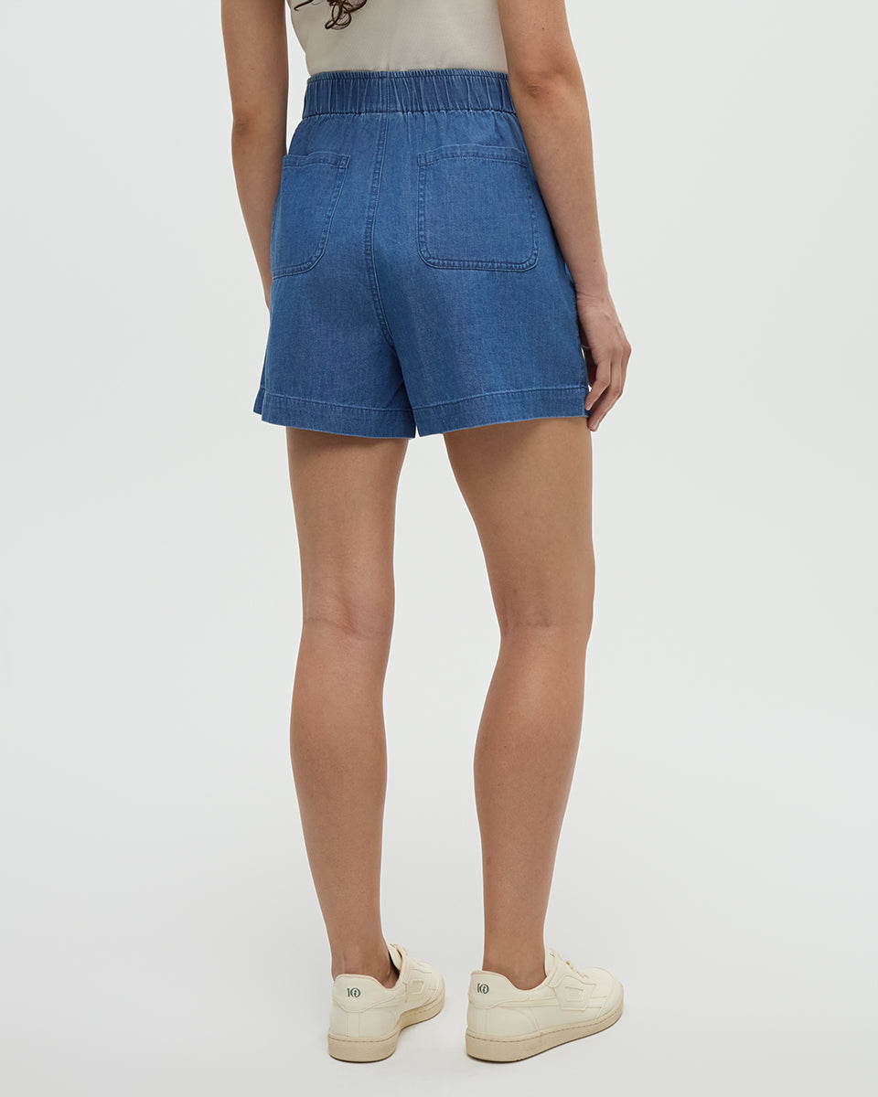Denim Cascades Short