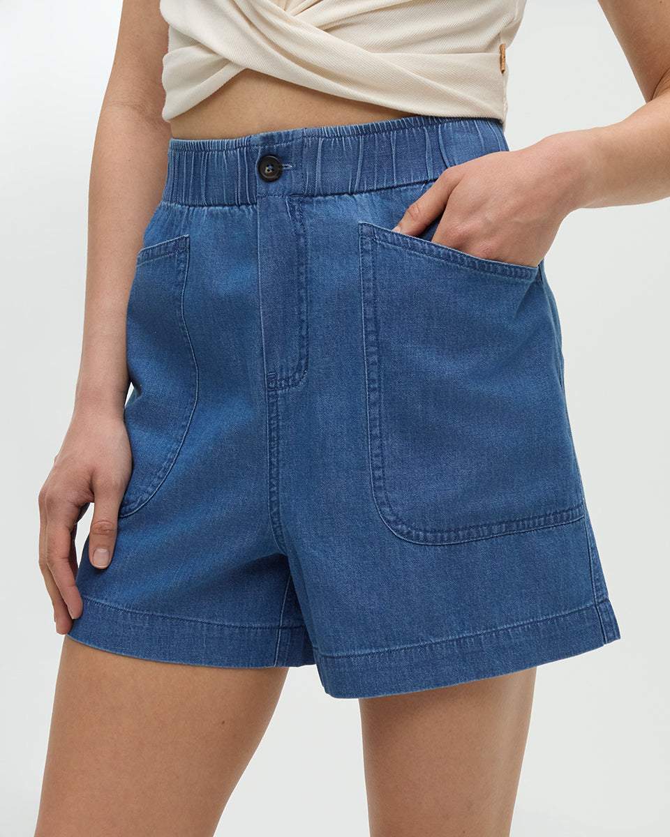 Denim Cascades Short